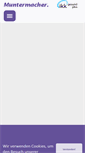 Mobile Screenshot of ikk-muntermacher.de